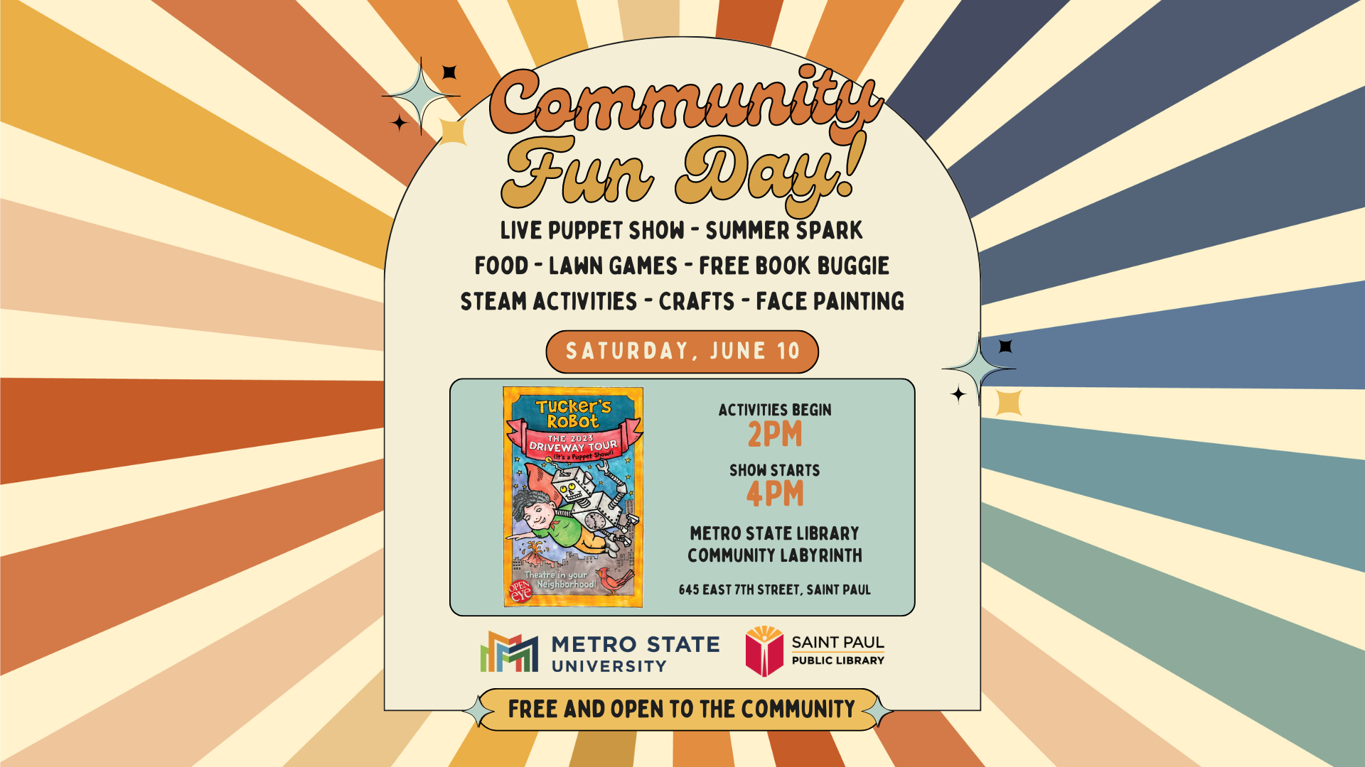 Community Fun Day graphic