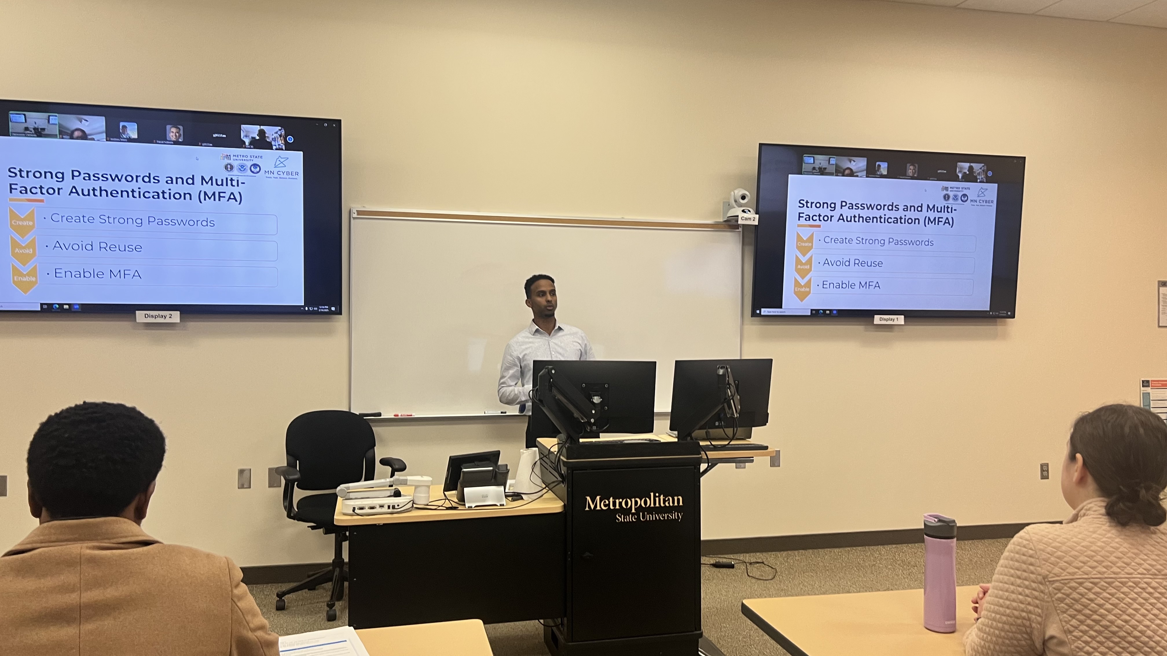 Metro Cyber Clinic hosts Cybersecurity Awareness Workshop: Think Safe Metro Cyber Clinic hosts Cybersecurity Awareness Workshop: Think Safe