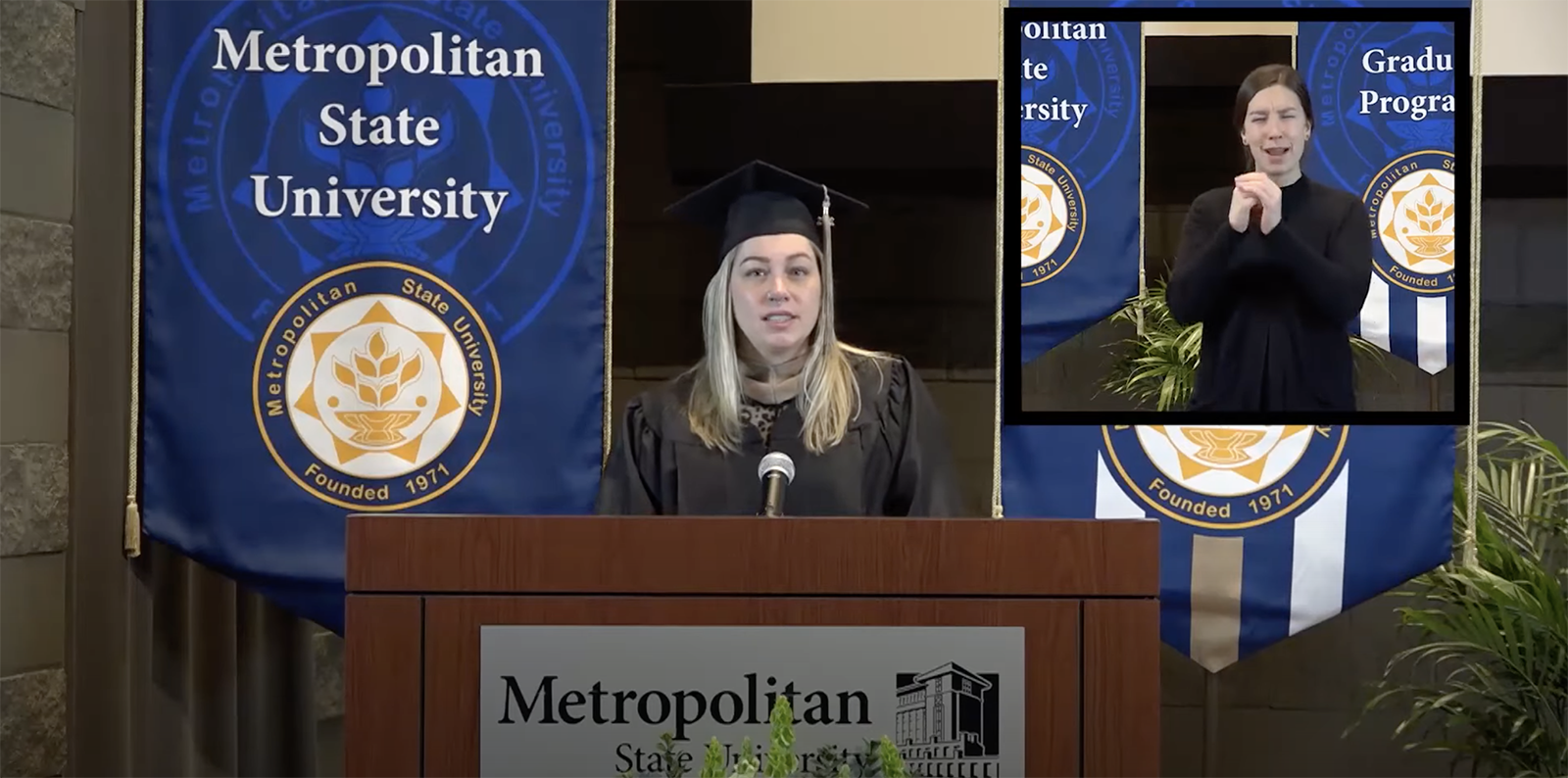 Carly Sturm commencement