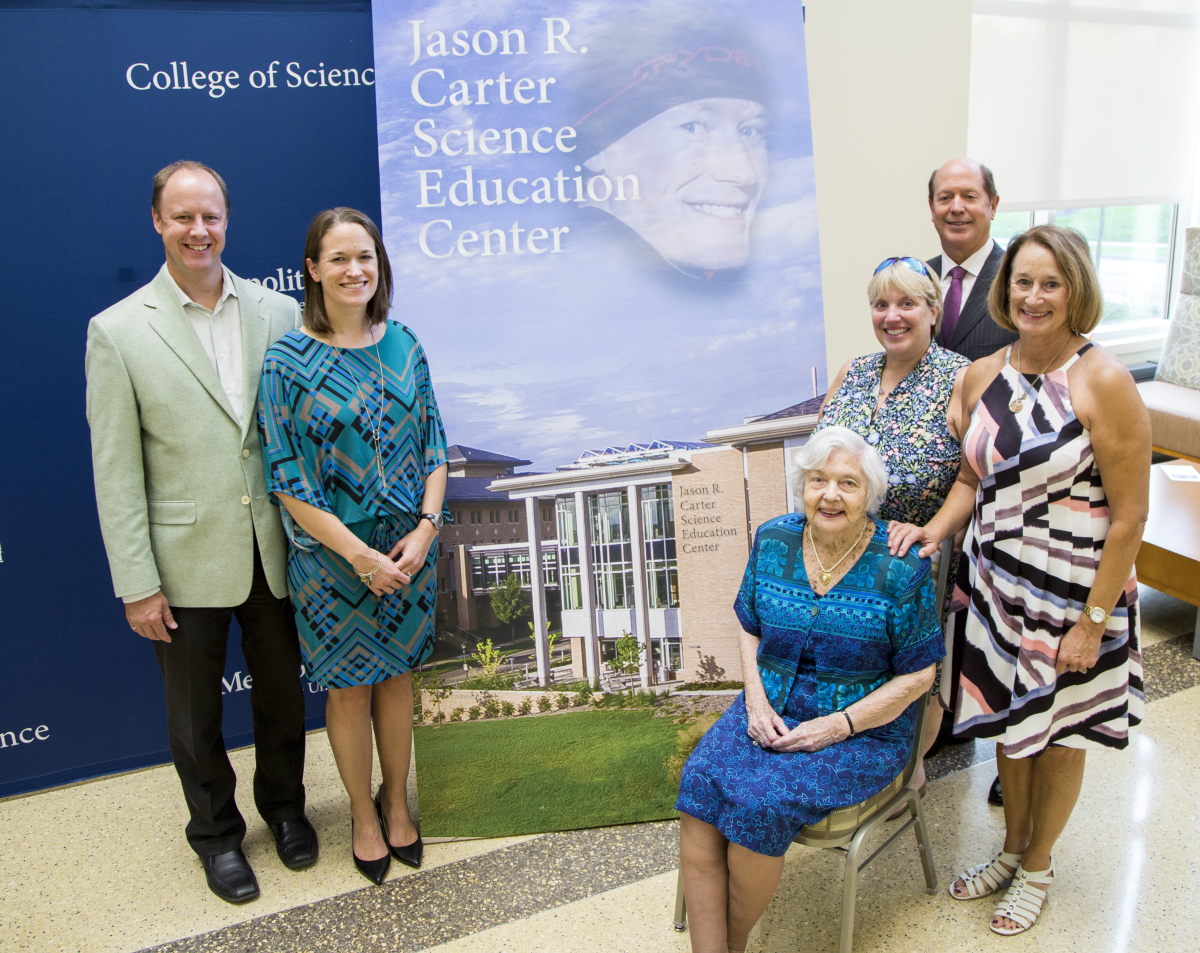 Dedication of Jason R. Carter Science Education Center, Sept. 10, 2017.