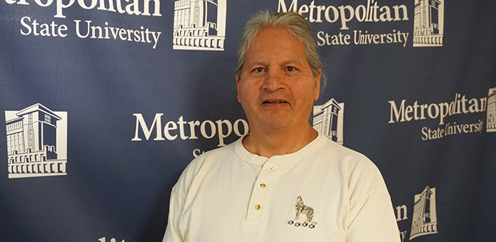 David Isham is Metropolitan State's new admissions counselor and American Indian liaison