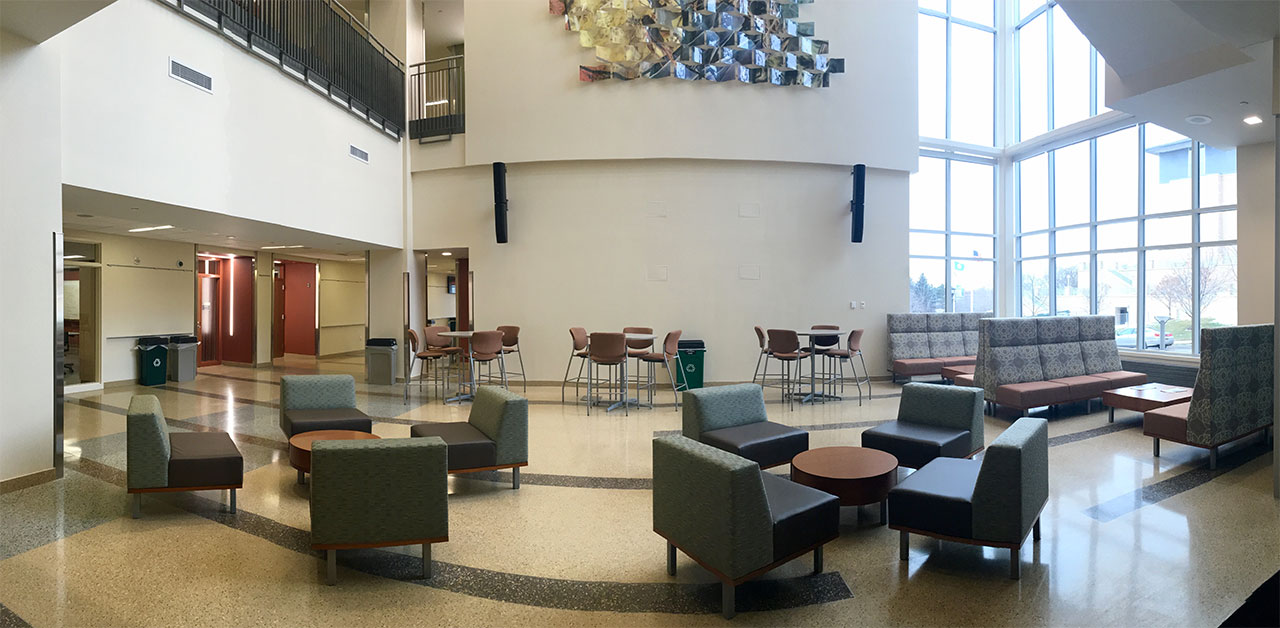 Interior of the Science Education Center.