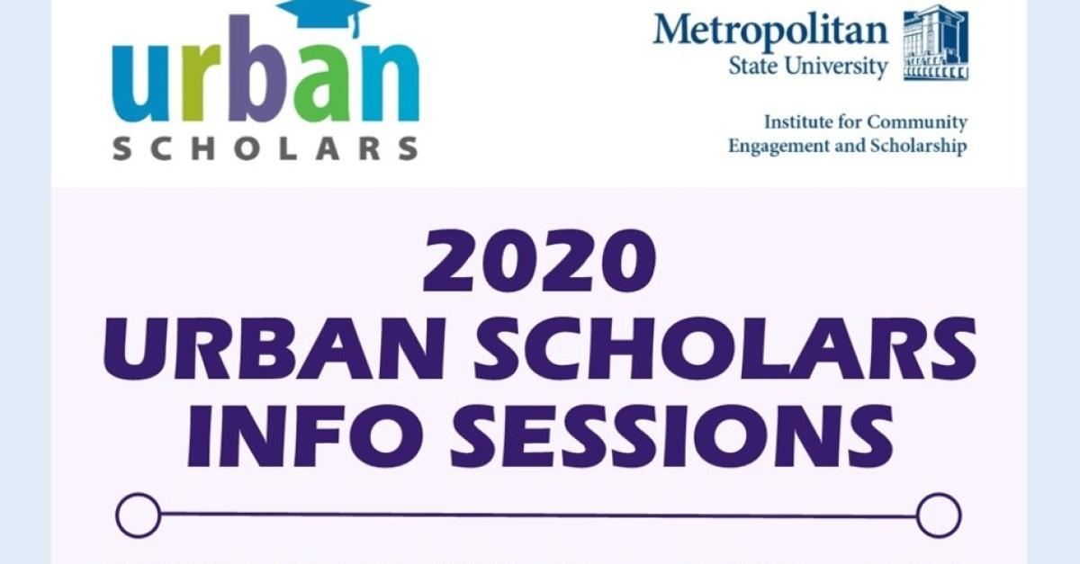 2020 urban scholars infosession