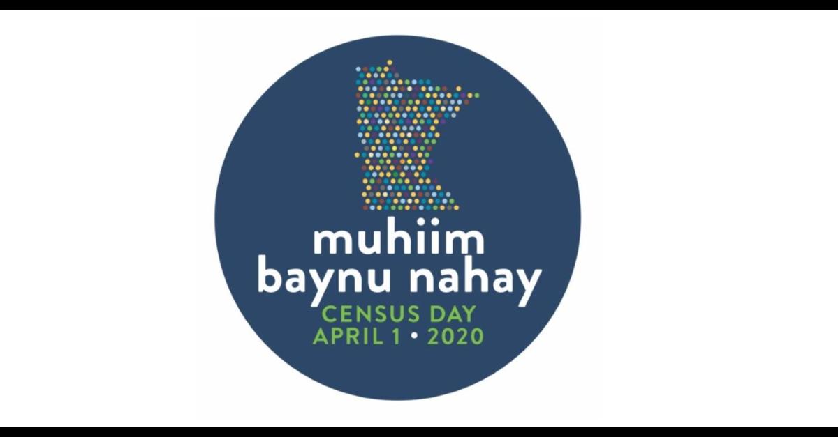 Census Day, April 1, 2020. Muhiim baynu nahay