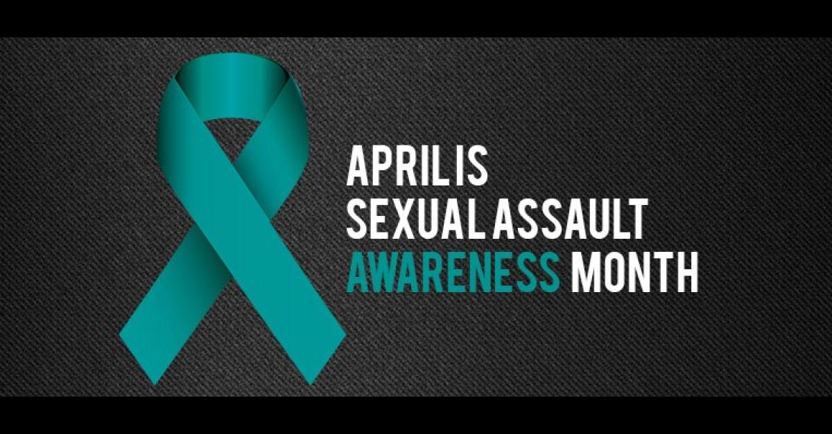 April is sexual assault awareness month