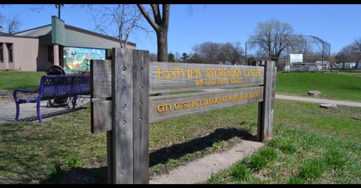 Eastview Recreation Center sign