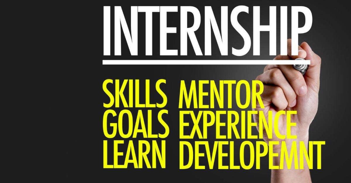 Graphic of Academic Internship Information Session