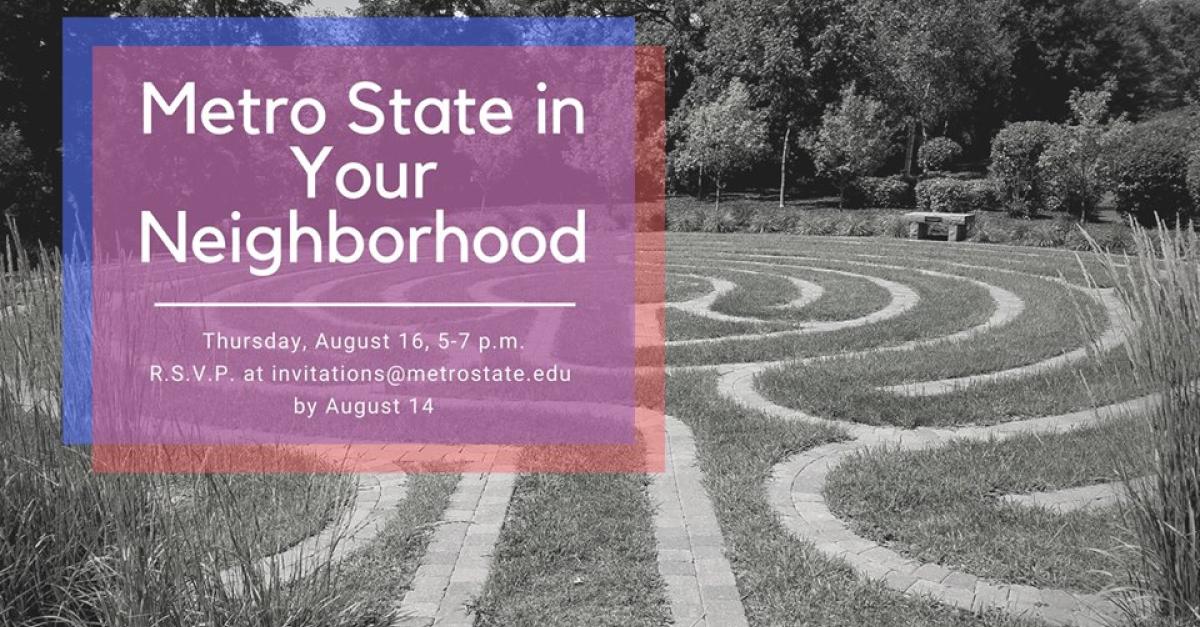 Metro State in Your Neighborhood event image