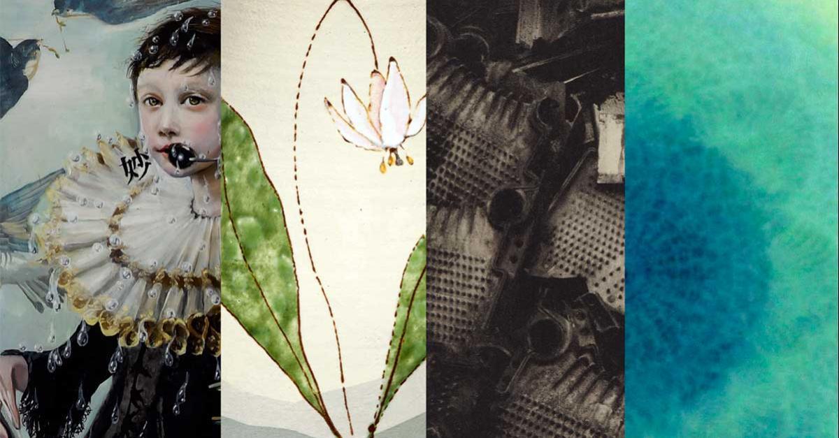 Mixed Media: The Faculty Show postcard