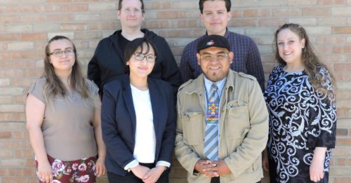 Six members of the Student Senate
