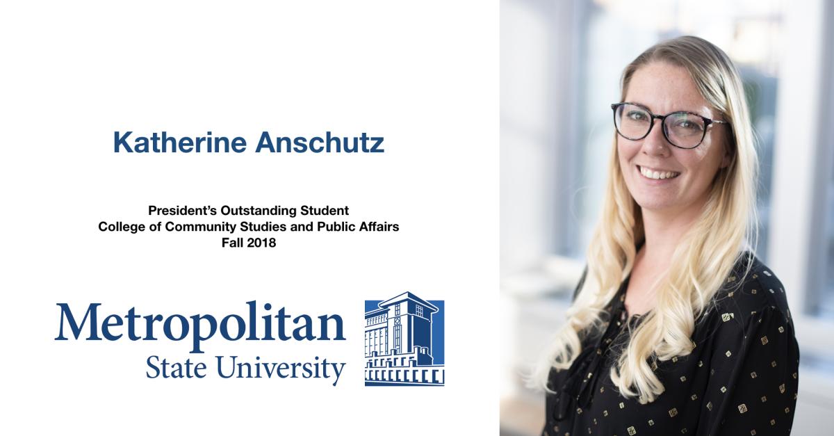 Katherine Anschutz, Outstanding Student