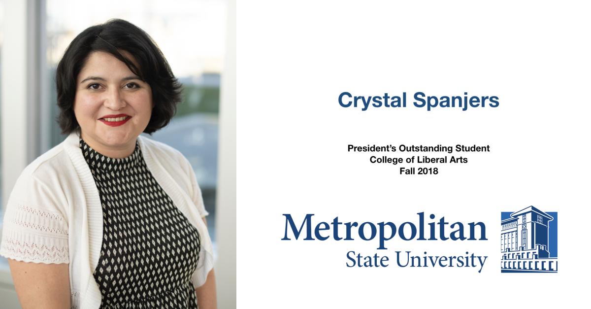 Crystal Spanjers Outstanding Student