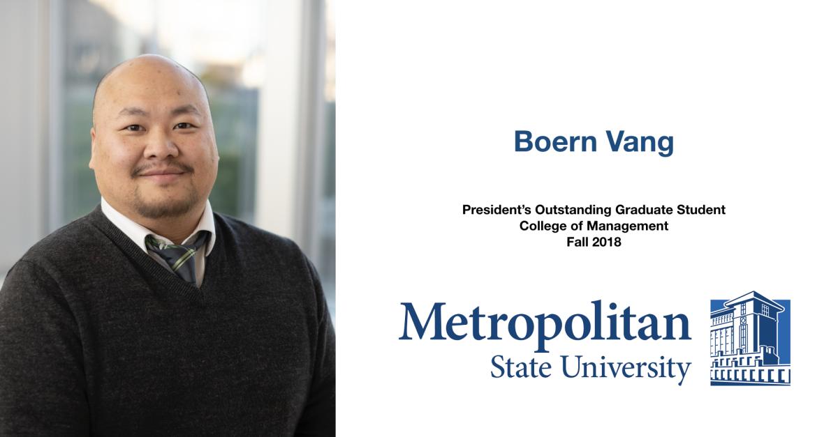 Boern Vang Outstanding Graduate Student