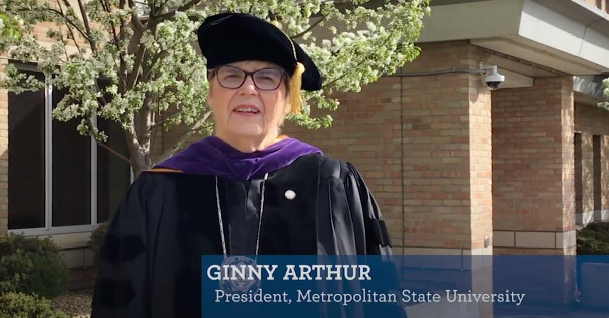 Ginny Arthur congratulations