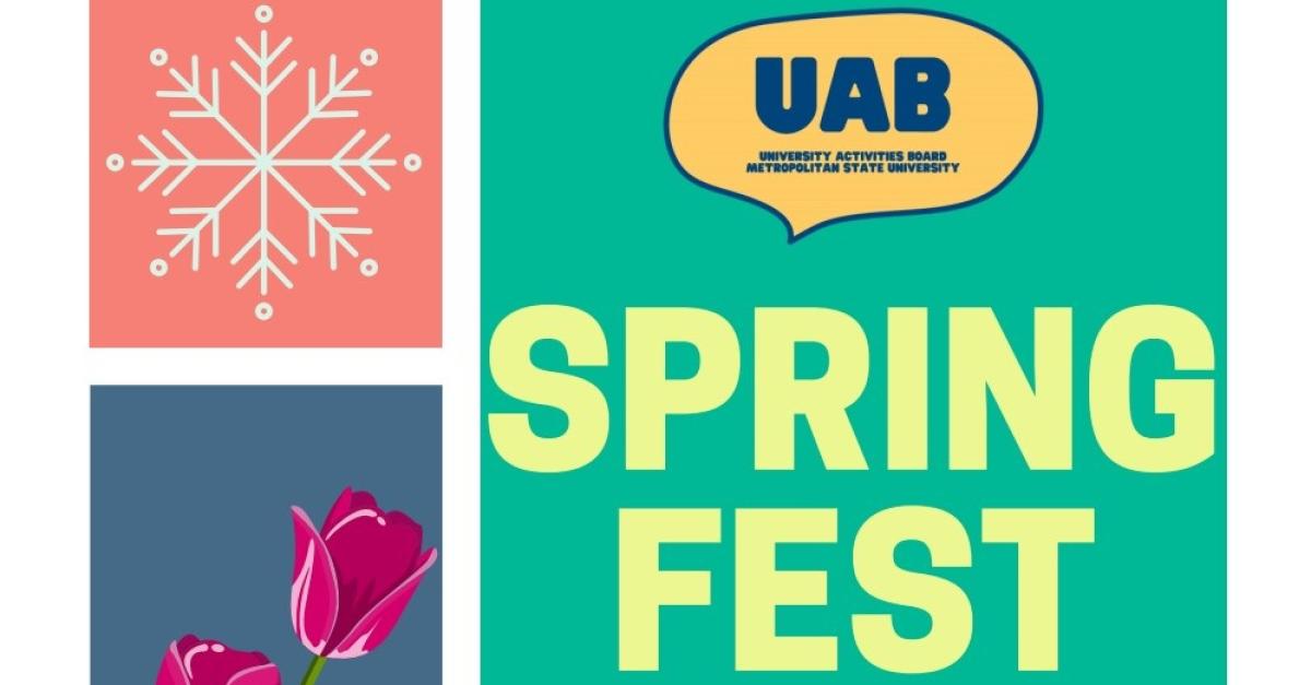Spring Fest 2020 flyer