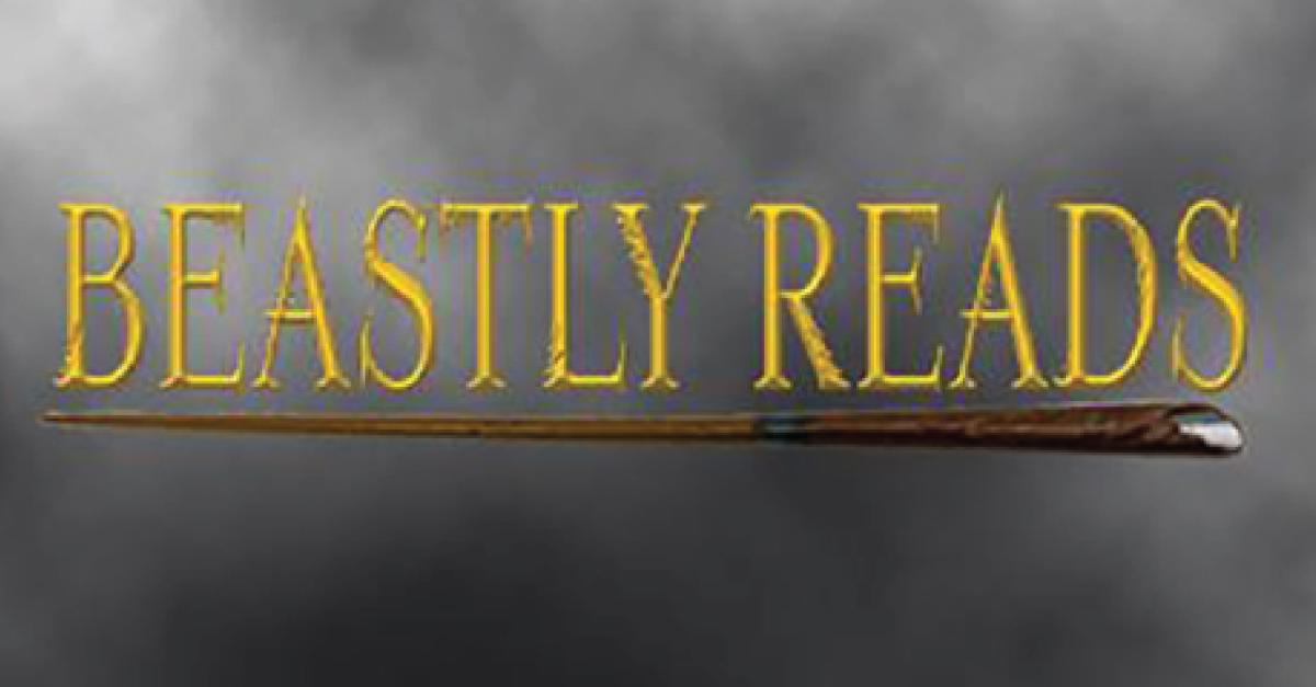 beastly reads, words with image of wand