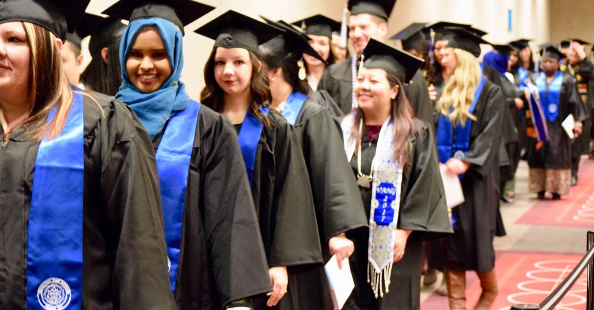 Graduates from Fall 2019 Commencement