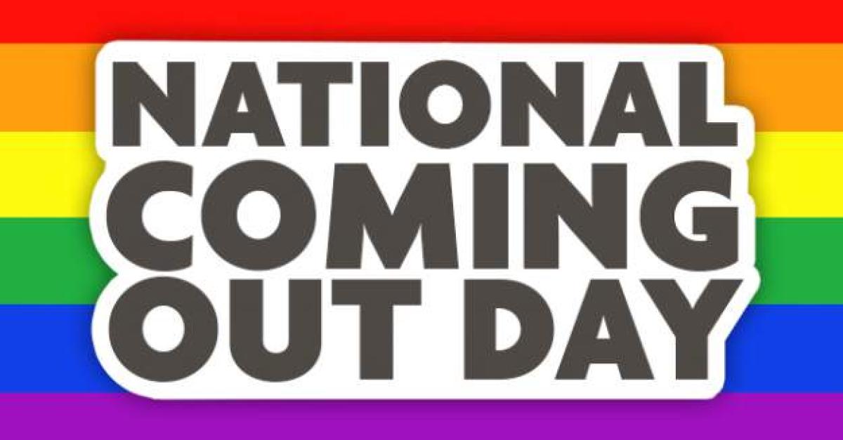 National Coming Out Day flag