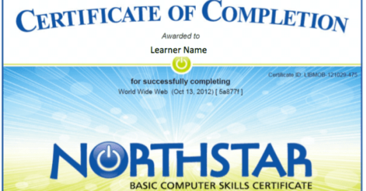 Northstar Digital Literacy Certificate