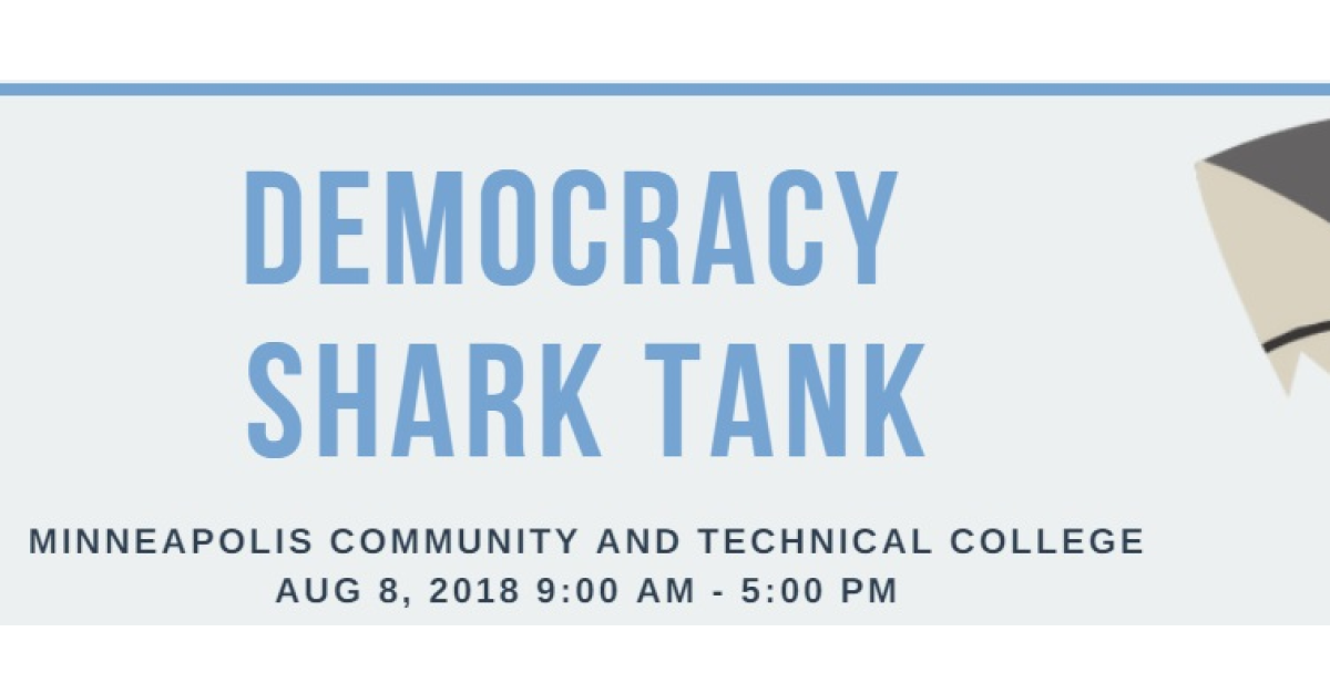 Democracy Shark Tank banner