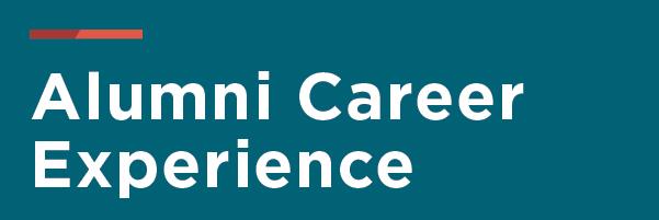 Alumni Career Experience