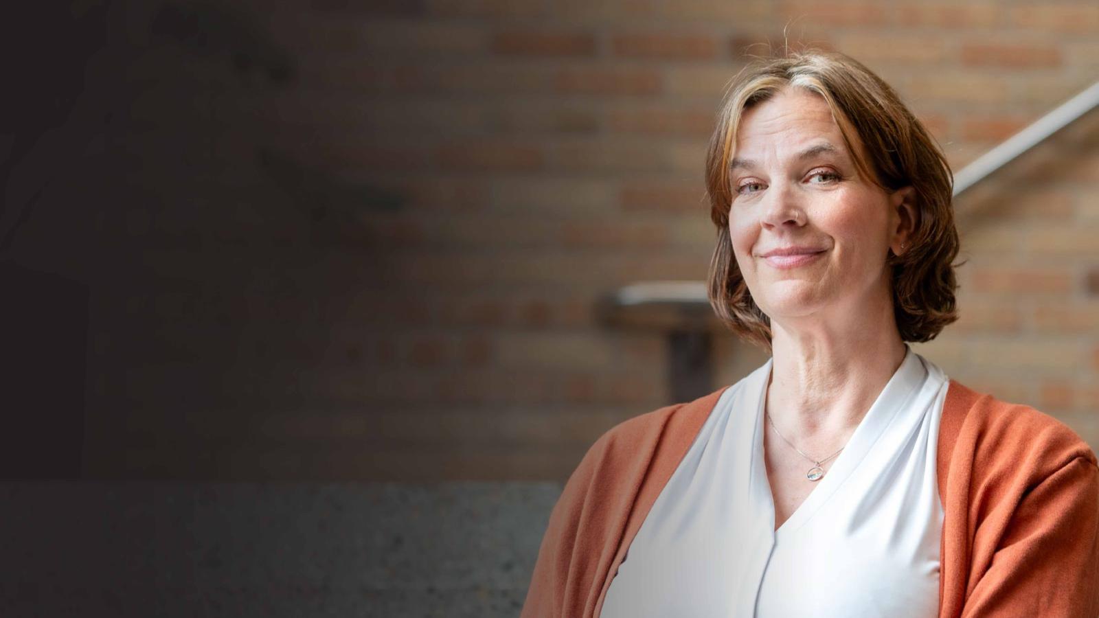 A person posing for a portrait