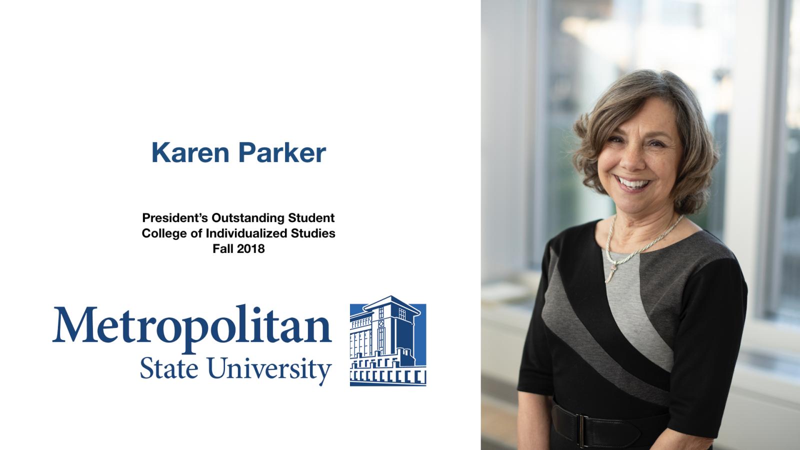 Karen Parker President's Outstanding Student