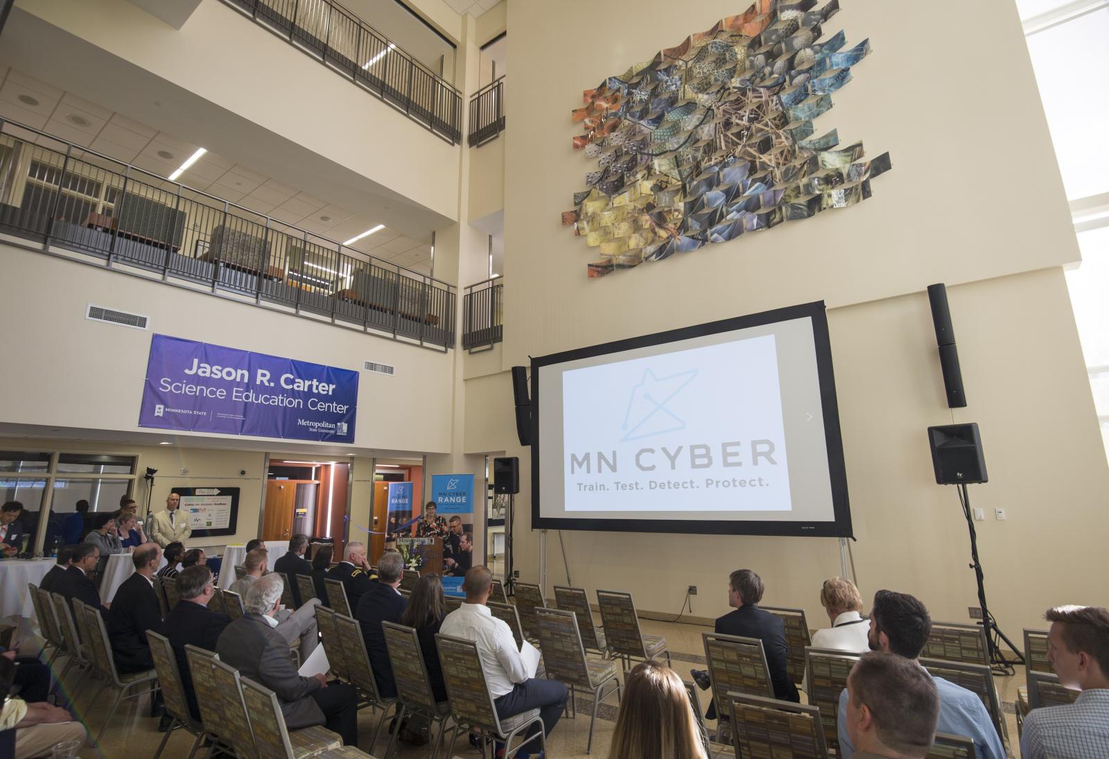 MN Cyber opens premier regional training facility for cybersecurity professionals at Metropolitan State University