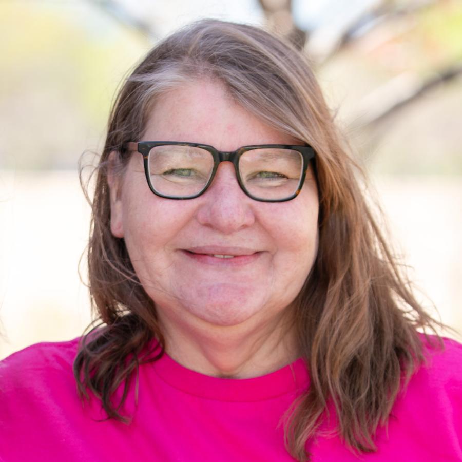 Kristine Hansen posing for a portrait